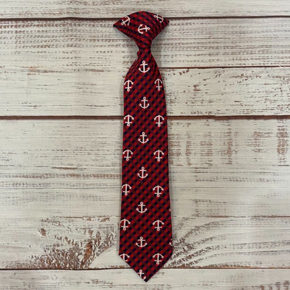 Boys Nautica Button Up Shirt, Tie and Khaki Set - Picture 6 of 9